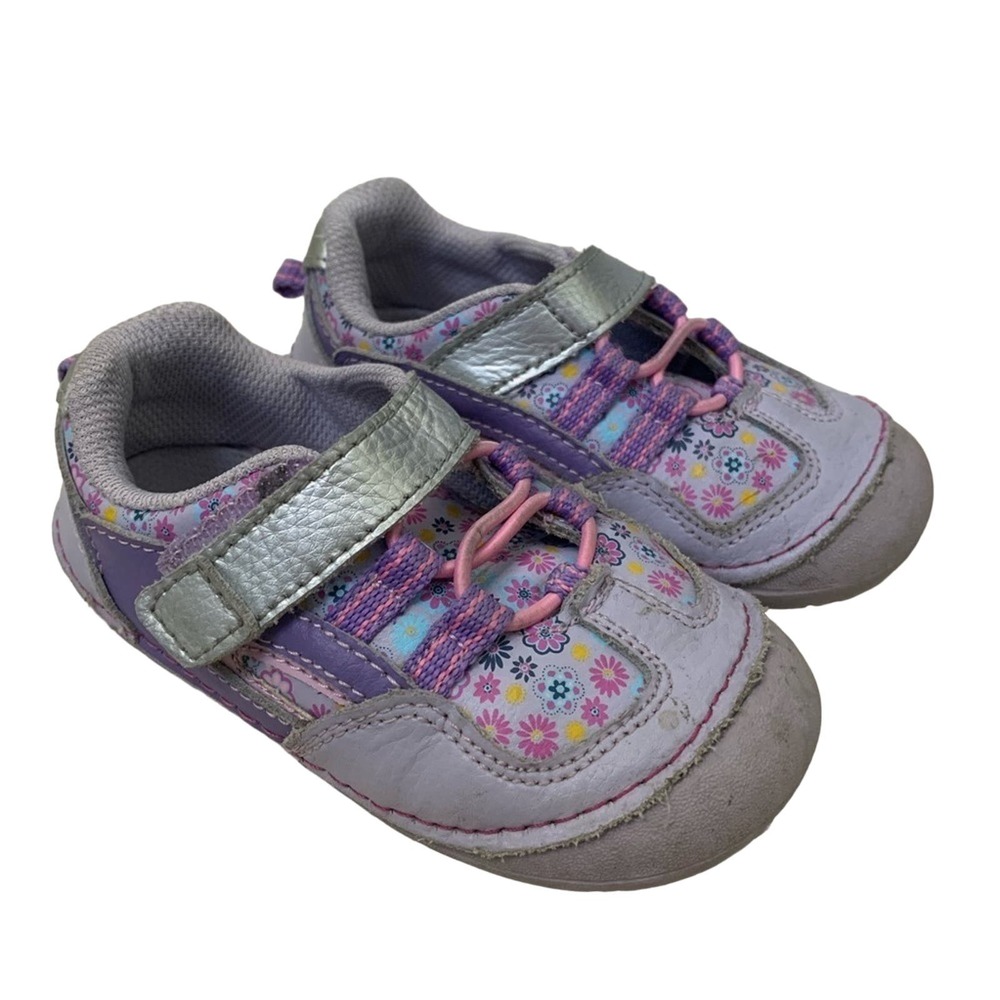 Healthtex Purple Flower Shoes Toddler 6